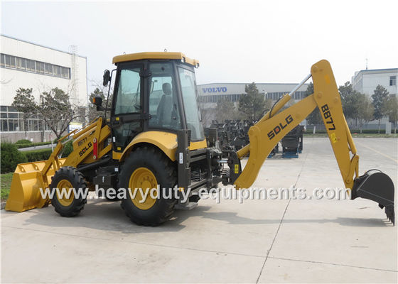China SDLG B877 8,4 Tonnen Baggerlader-Maschinerie-für Gräber-Eimer des Straßenbau-0.18M3 fournisseur