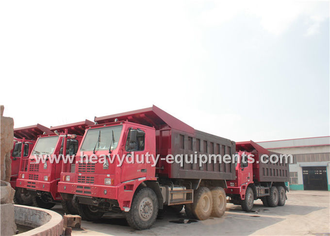 50 Kipplaster der Tonne 6x4/Kipperkipplaster mit Reifen 14.00R25 für Bergbaubereich des Kongos