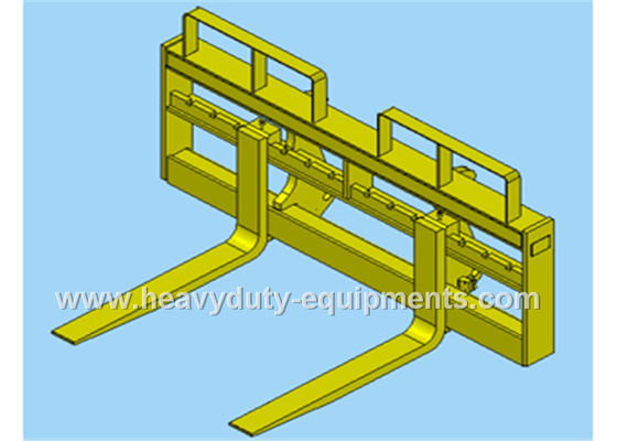 China Schnellkuppleranker des SDLG-Radladers mit 1.45m Länge der Zinken fournisseur