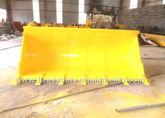 China Art Eimer der flachen Unterseite mit der Kapazität 3.0m3 und 6705mm min.steering Radius fournisseur