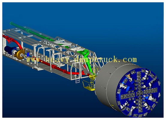 China Schlamm TBM benutzt, um Erd- und Wasserdruckregler auf dem Tunnelgesicht beizubehalten fournisseur
