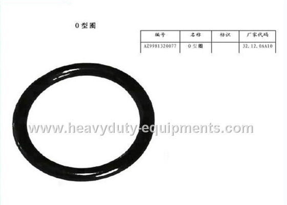 China Ersatzteil-O-Ring Teilnummer AZ9981320077 HOWO für howo LKWs fournisseur