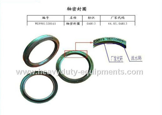 China sinotruk Ersatzteilachsensiegelringteilnummer AZ9981320161 für howo LKWs fournisseur