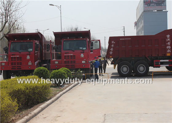 70 der 6X4-Abraumhalde-LKW-Tonnen Marke Sinotruk HOWO mit anhebendem System HYVA Hdraulic fournisseur